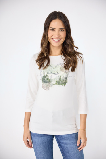 Lieblingsstück Frontmotiv-Shirt Super Rabatt