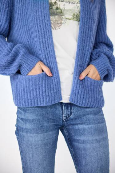 Lieblingsstück Puffärmel-Jacke mit Alpakawolle 50% Rabatt mit kostenlosem Versand