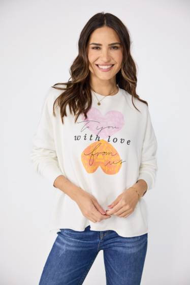 Lieblingsstück Sweatshirt mit süßem Frontmotiv zollfrei