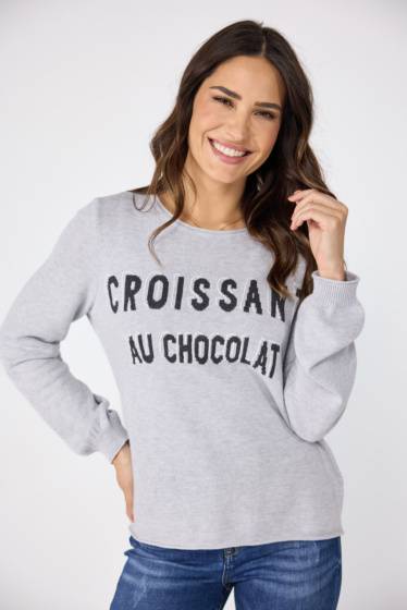 Lieblingsstück Pullover "Croissant au Chocolat" Outlet
