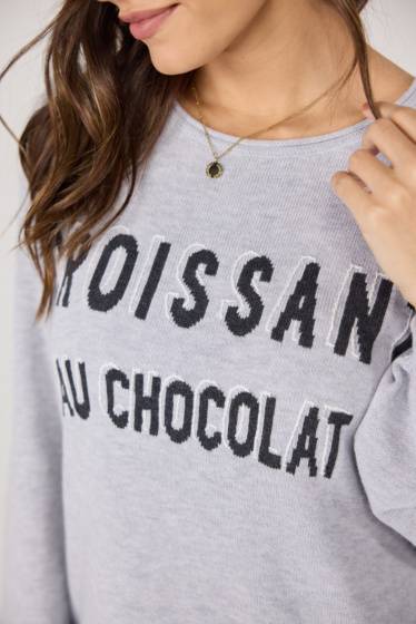 Lieblingsstück Pullover "Croissant au Chocolat" Outlet