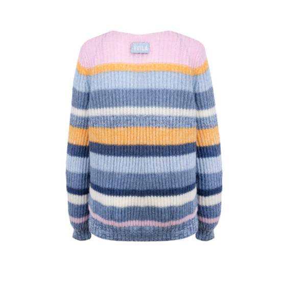 Lieblingsstück Multicolour-Ringel-Pulli Auslauf