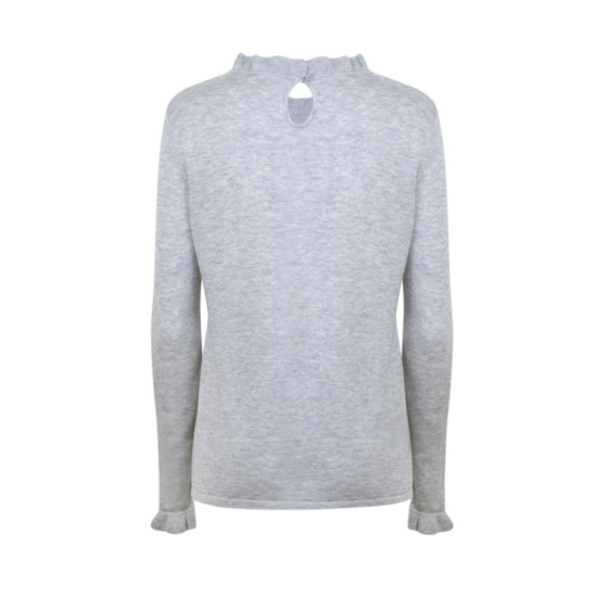 Lieblingsstück Pullover mit Rüschen-Details am Ausschnitt Hotsell