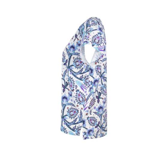 Lieblingsstück Kurzarm Sommer-Shirt mit Print Versandkostenfrei