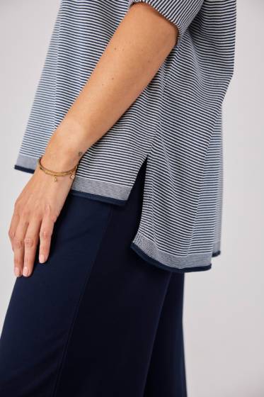 Lieblingsstück 3/4 Arm Strickshirt mit Schlitz Black Friday