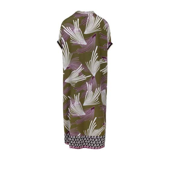 Lieblingsstück Halbarmkleid mit Bordüre Lagerräumung
