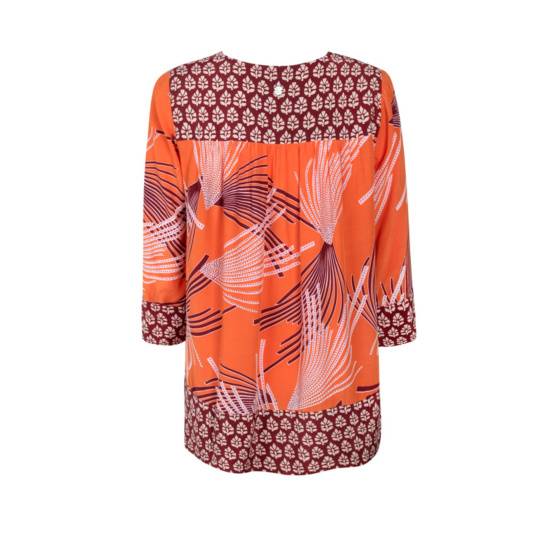 Lieblingsstück 3/4 Arm-Bluse mit Bordüre Zeitlich begrenztes Angebot