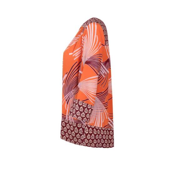 Lieblingsstück 3/4 Arm-Bluse mit Bordüre Zeitlich begrenztes Angebot