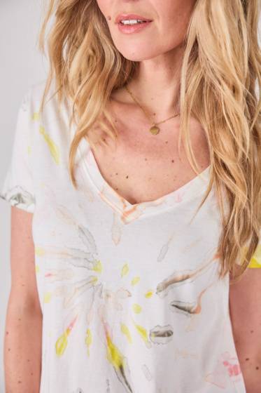 Lieblingsstück T-Shirt mit Batik Motiv Super Sparpreis