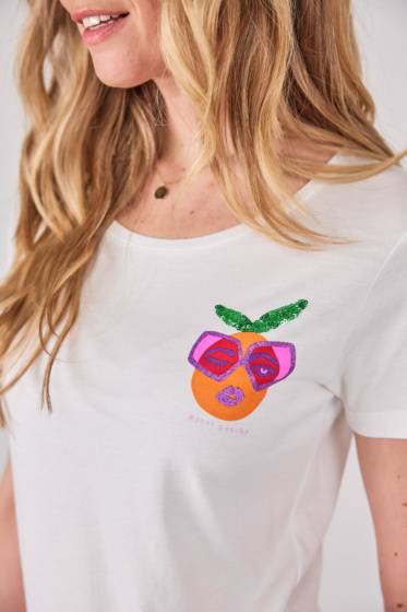 Lieblingsstück T-Shirt tailliert Frontmotiv Kostenlose Rückgabe
