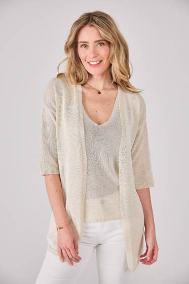 Lieblingsstück offene Jacke 3/4 Arm Neueste Stile