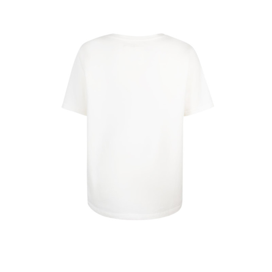 Lieblingsstück T-Shirt mit Lochmuster und Stickerei Bis zu 65% Rabatt