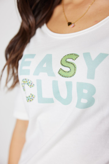 Lieblingsstück T-Shirt Easy Club Vierteljährliche Förderung