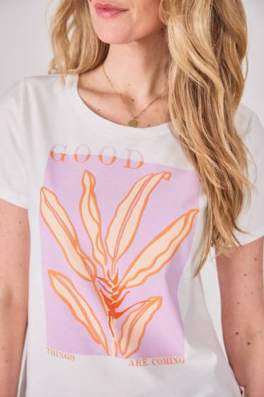 Lieblingsstück T-Shirt Good Things & Leafs Bis zu 55% Rabatt