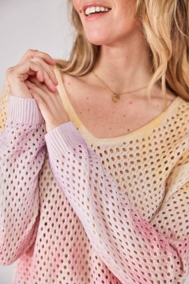 Lieblingsstück Sommerpullover Lochstick Fabrikladen