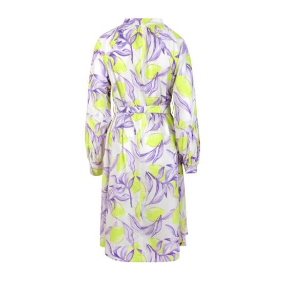 Lieblingsstück Durchgeknöpftes Kleid mit Lemon Print Black Friday Preise