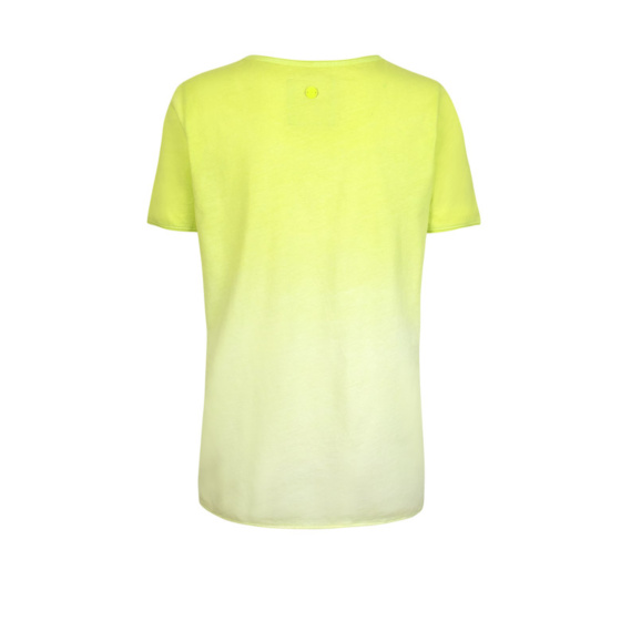 Lieblingsstück Kurzarm T-Shirt mit kleinem Zitronenmotiv Fabrikverkauf