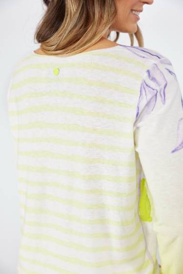 Lieblingsstück Pullover mit Inside Out Lemon Print Blitzverkäufe
