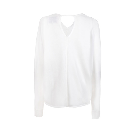 Lieblingsstück Pullover mit Mittelnaht und Cut Out Kostenloser Versand