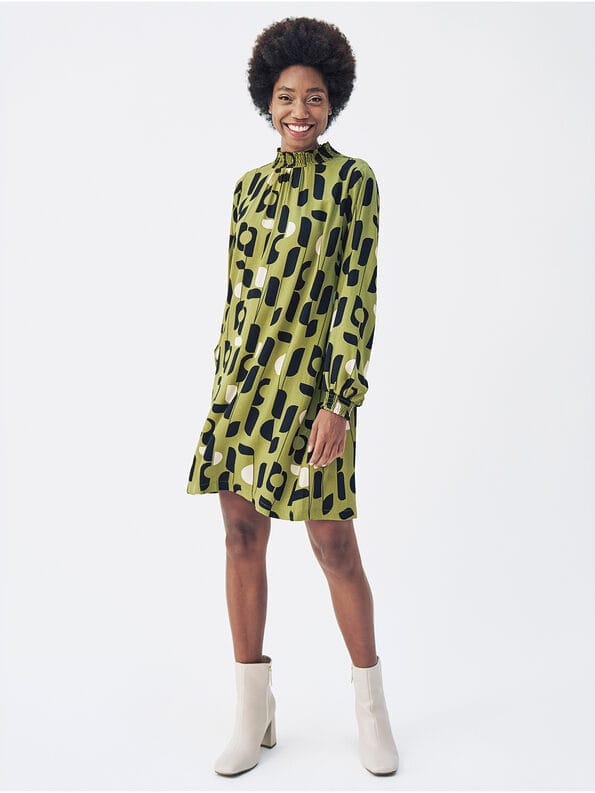 Mademoiselle YéYé A-Linien Kleid aus Ecovero by Lenzing Nur noch ein Tag übrig