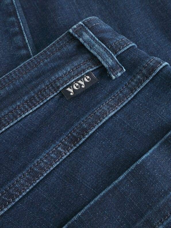 Mademoiselle YéYé Jeans Hose mit aufgesetzten Taschen aus Bio-Baumwolle 50% Rabatt mit kostenlosem Versand
