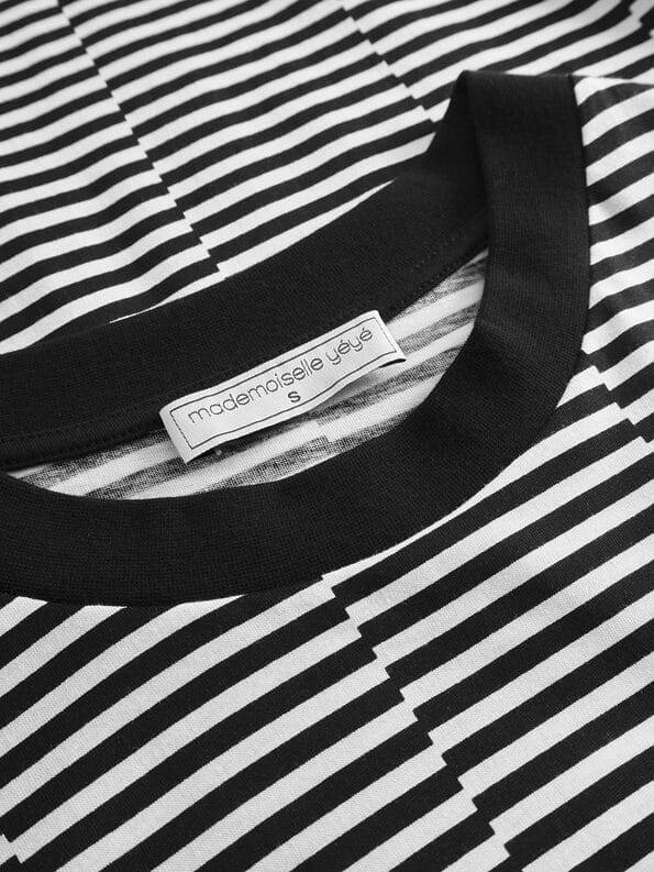 Mademoiselle YéYé T-Shirt mit Stickerei aus Bio-Baumwolle Rabatte dieses Monats