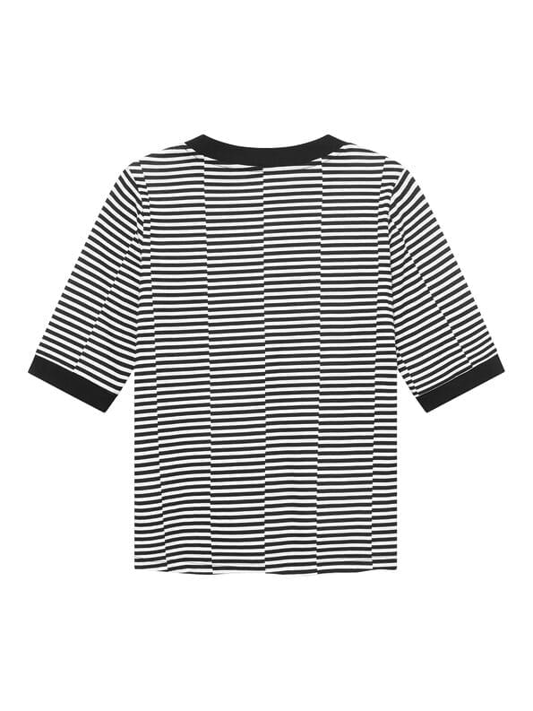 Mademoiselle YéYé T-Shirt mit Stickerei aus Bio-Baumwolle Rabatte dieses Monats