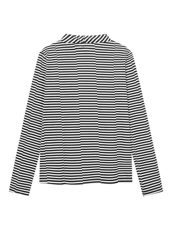 Mademoiselle YéYé Longsleeve mit Stehkragen aus Bio-Baumwolle 2025