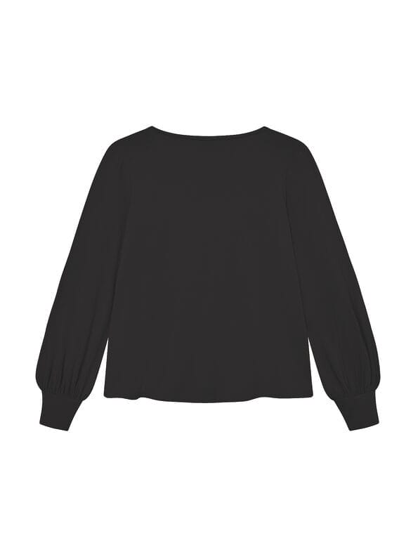 Mademoiselle YéYé Jersey Top mit Ballonärmeln aus Ecovero by Lenzing Schlussverkauf
