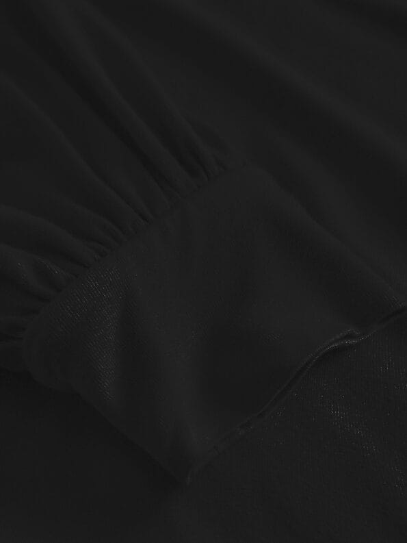 Mademoiselle YéYé Jersey Bluse mit Kellerfalte aus Ecovero by Lenzing Günstiger Verkauf