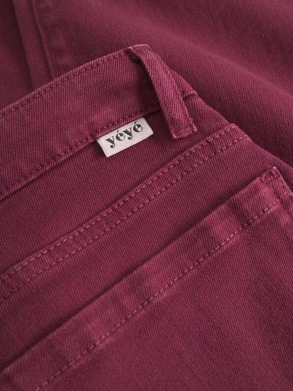 Mademoiselle YéYé Jeans Hose mit weitem Bein aus Bio-Baumwolle Meist gekauft