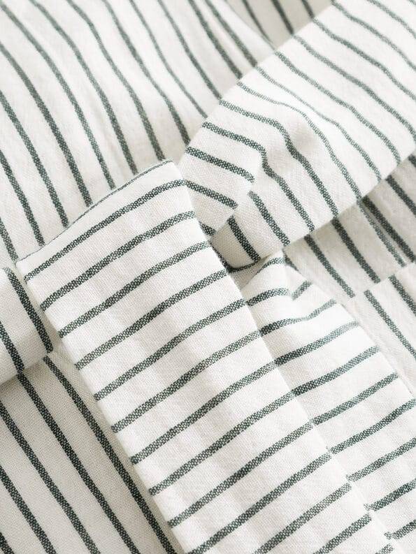 Mademoiselle YéYé Nadelstreifen Blazer aus Bio-Baumwolle Rabatt