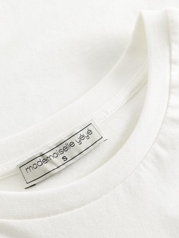 Mademoiselle YéYé T-Shirt aus Bio-Baumwolle Begrenztes Angebot