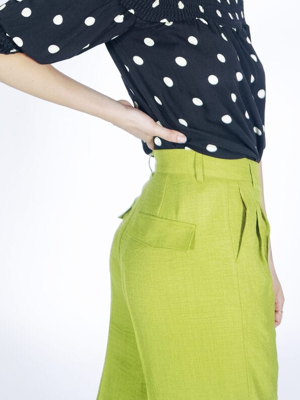 Mademoiselle YéYé Schulterfreie Bluse aus EcoVero by Lenzing Online Shopping