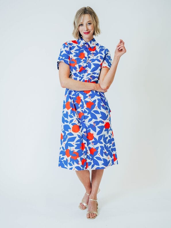 Mademoiselle YéYé Hemdblusenkleid aus Bio-Baumwolle Neueste Mode
