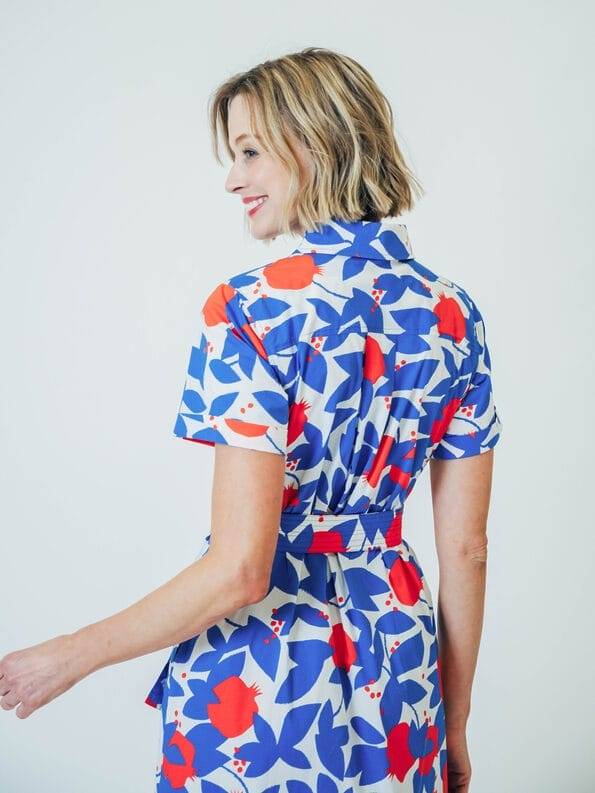 Mademoiselle YéYé Hemdblusenkleid aus Bio-Baumwolle Neueste Mode