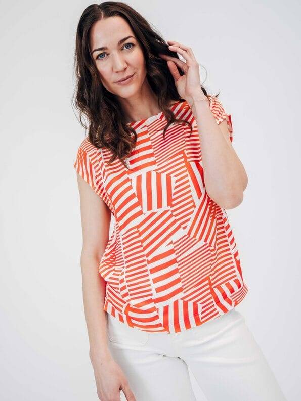 Mademoiselle YéYé Boxy Top aus EcoVero by Lenzing Exklusive Angebote