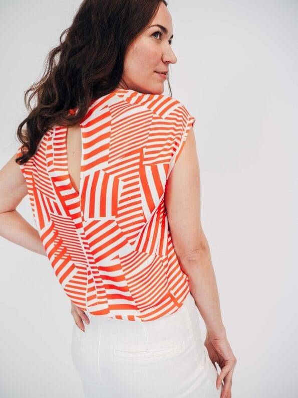Mademoiselle YéYé Boxy Top aus EcoVero by Lenzing Exklusive Angebote