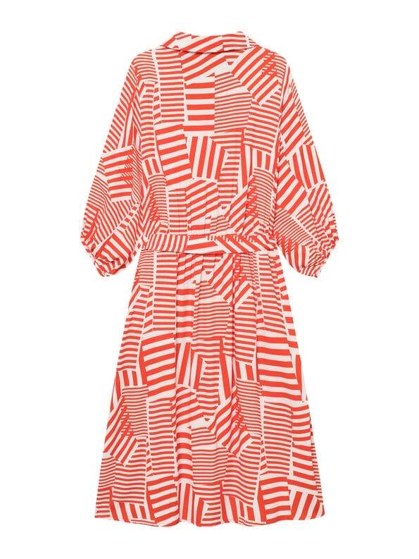 Mademoiselle YéYé Kleid mit V-Ausschnitt aus EcoVero by Lenzing Neuheiten