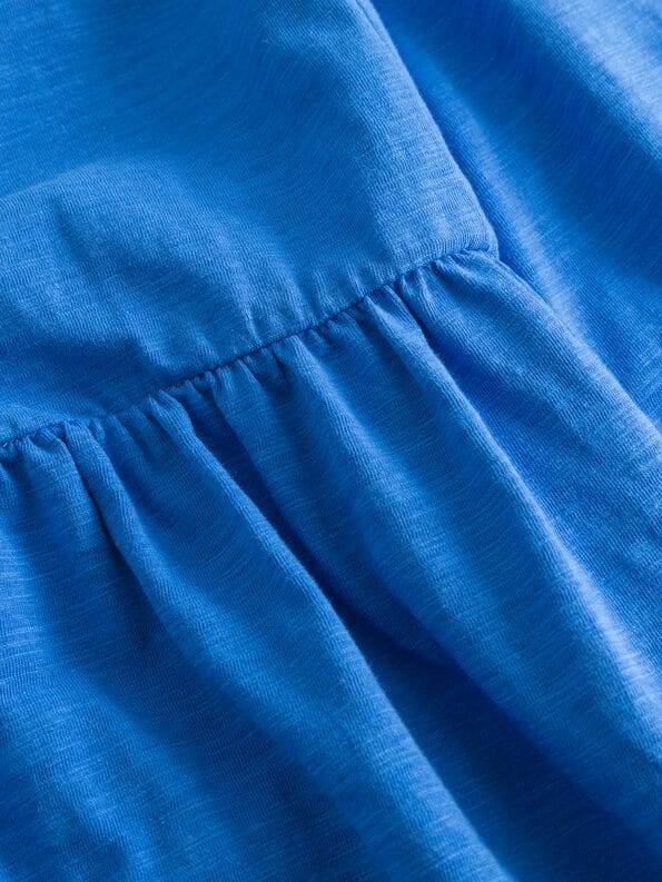Mademoiselle YéYé Midikleid mit Rückenausschnitt aus Bio-Baumwolle Tägliche Deals