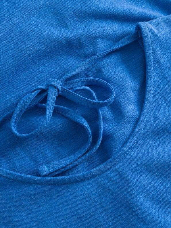 Mademoiselle YéYé Midikleid mit Rückenausschnitt aus Bio-Baumwolle Tägliche Deals