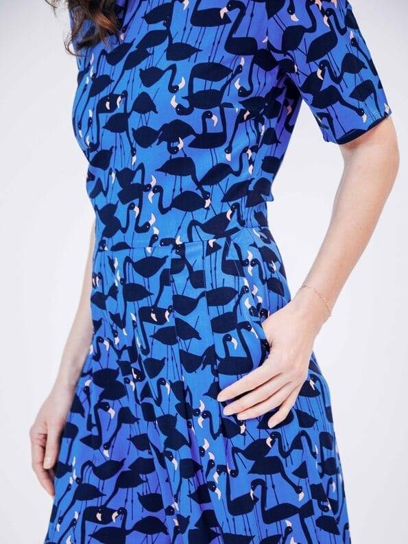 Mademoiselle YéYé Jumpsuit mit verkürztem Bein aus EcoVero by Lenzing Riesige Ersparnisse