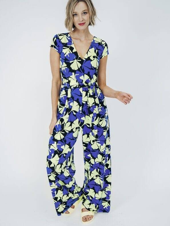 Mademoiselle YéYé Jumpsuit mit weitem Bein aus EcoVero by Lenzing JETZT KAUFEN