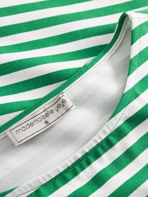 Mademoiselle YéYé Boxy Jersey Top aus Bio-Baumwolle Bis zu 50% Rabatt