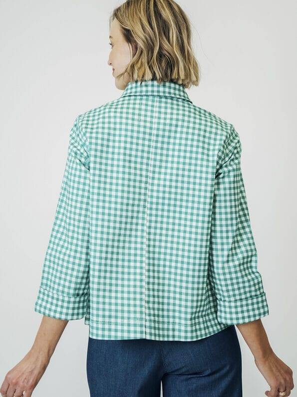 Mademoiselle YéYé Verkürzte Jacke aus Baumwolle Clearance-Verkauf