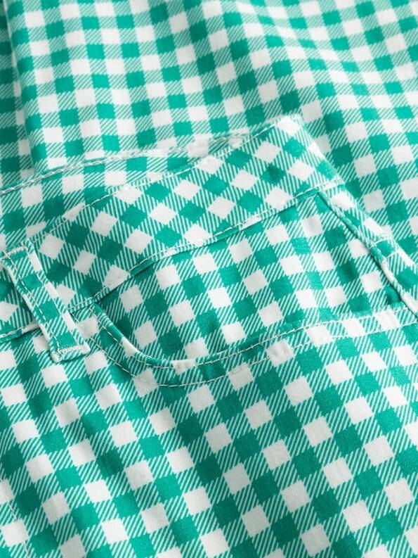 Mademoiselle YéYé Kickflare Hose aus Baumwolle Kostenloser Versand international