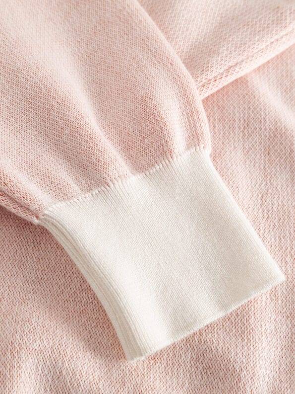 Mademoiselle YéYé Strickjacke mit V-Ausschnitt aus Bio-Baumwolle Im Verkauf