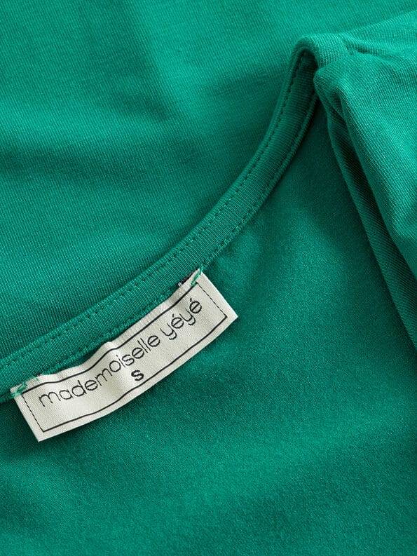 Mademoiselle YéYé Jersey Top mit tiefem Ausschnitt aus Tencel by Lenzing Rabatte dieses Monats