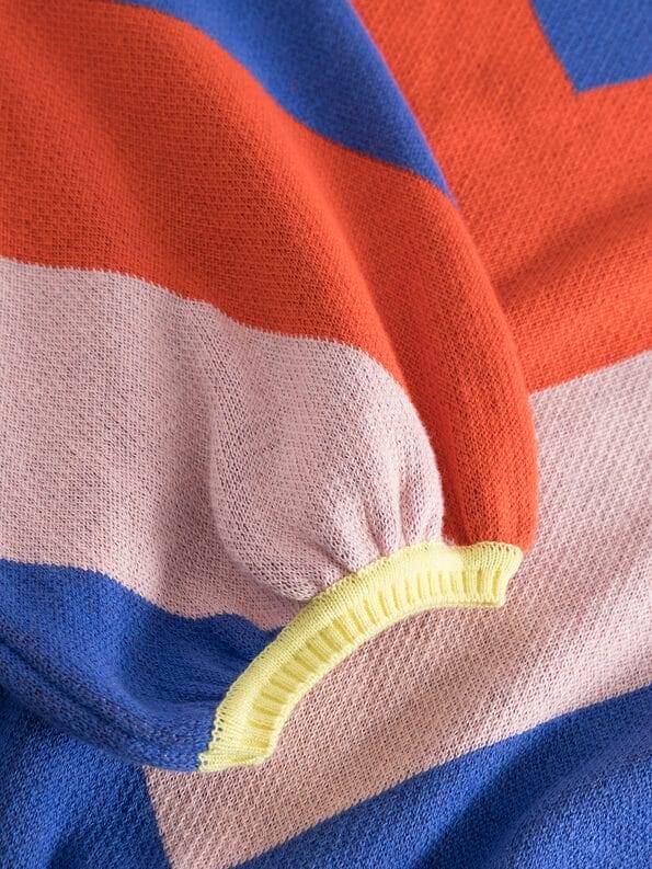 Mademoiselle YéYé Strickpullover mit Ballonärmeln aus Bio-Baumwolle Outlet