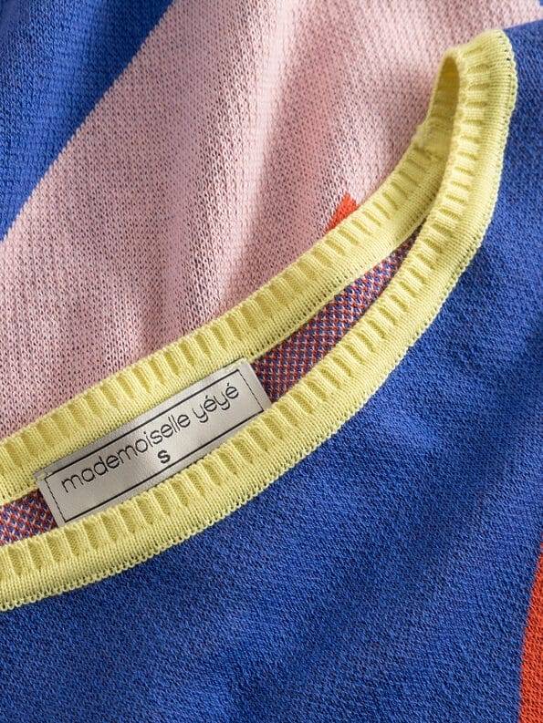 Mademoiselle YéYé Strickpullover mit Ballonärmeln aus Bio-Baumwolle Outlet